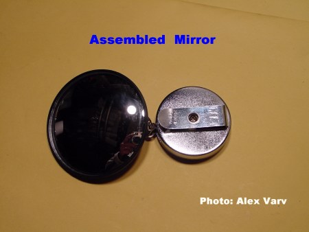 Extendable Mirror for Checking your Gas while Flying Paramotor Fuel Checker 
